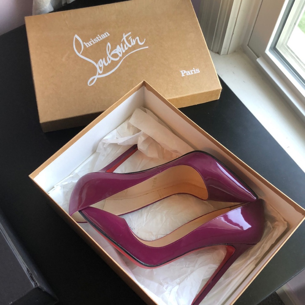 Christian Louboutin Pigalle Magenta Heels Sz. 38